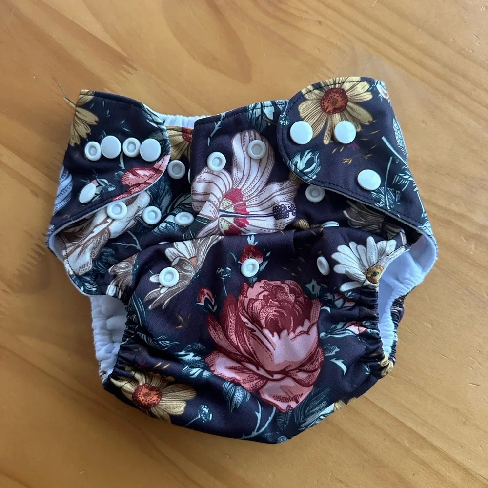 Nora’s Nursery Floral Print Diaper Cover